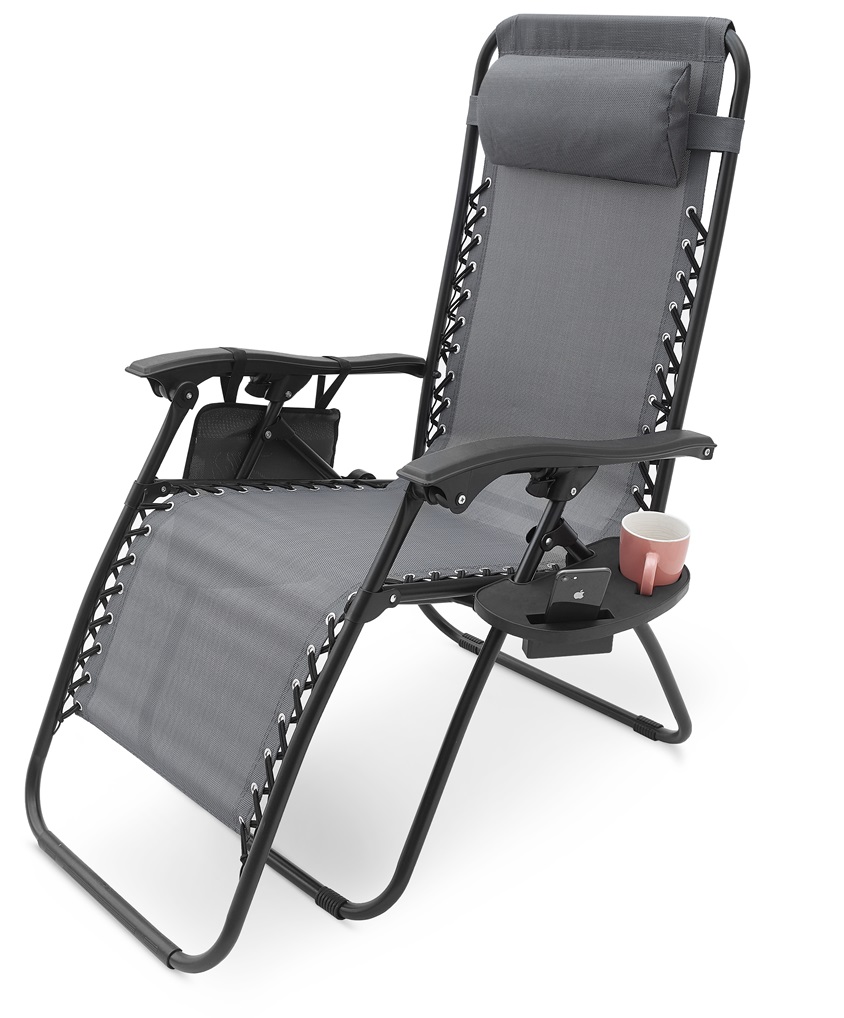 Garten Comfort Relaxstuhl Relaxsessel Liegestuhl für Garten + Camping