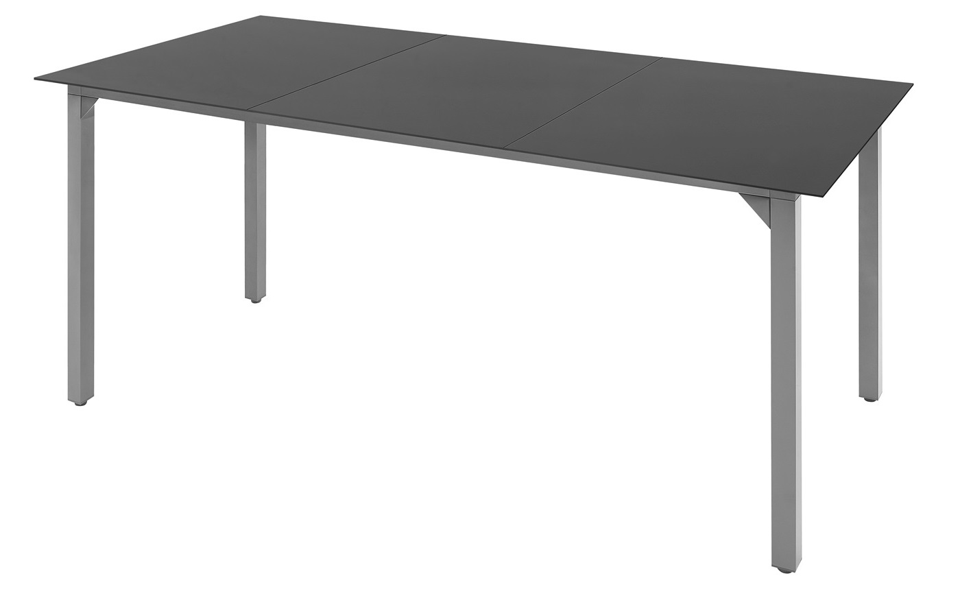 Gartentisch Glas Alu Aluminium Esstisch Glastisch Tisch Garten 190x90cm