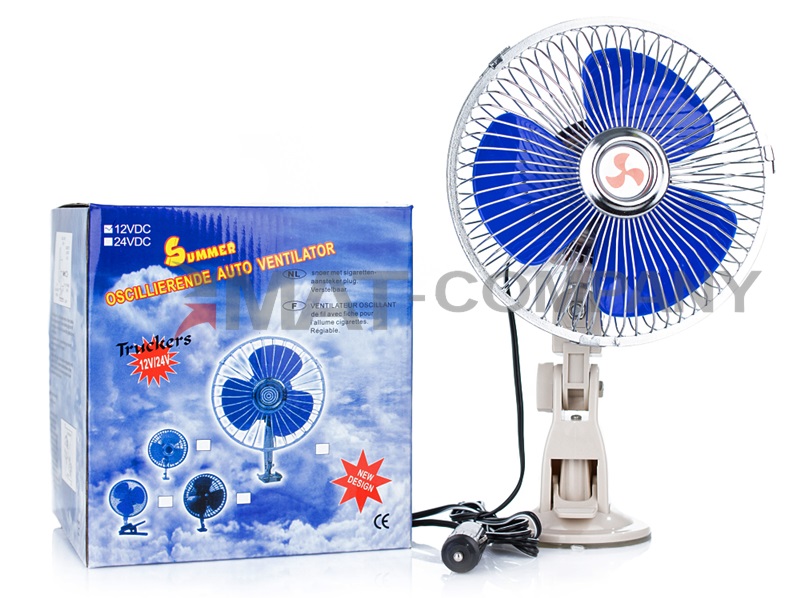 8 Auto Mini Ventilator schwenkbar Klammer Lüfter Fan 12V Mini Klimaanlage
